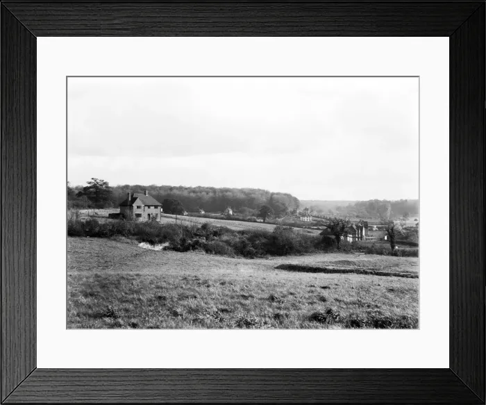 Framed Print : The village of Jordans, Buckinghamshire Circa April 1928 Framed Print : The village of Jordans, Buckinghamshire Circa April 1928