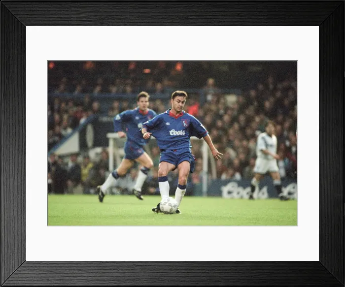 Framed Print : Chelsea 0-1 Everton. League match at Stamford Bridge, Saturday 26th November 1994