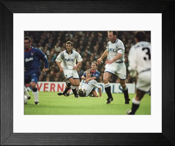 Framed Print : Chelsea 0-1 Everton. League match at Stamford Bridge, Saturday 26th November 1994