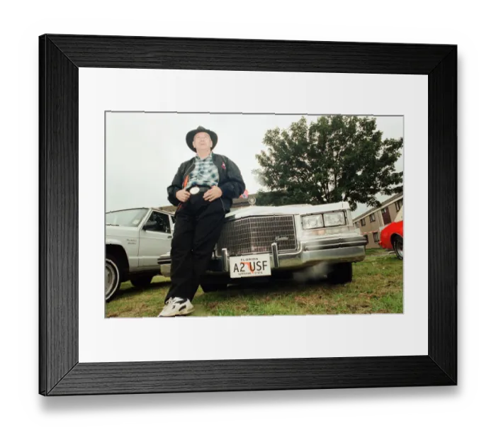 Framed Print : Car & Motorbike show at South Thornaby Community Centre, 11th June 1998 Framed Print : Car & Motorbike show at South Thornaby Community Centre, 11th June 1998