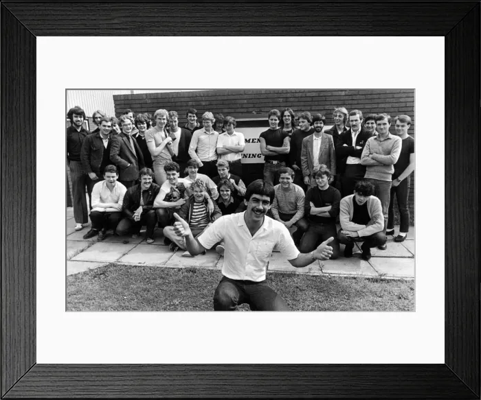 Framed Print : All smiles from Paul Hoskins of Normanby, who has finished his apprenticeship at Skippers Framed Print : All smiles from Paul Hoskins of Normanby, who has finished his apprenticeship at Skippers