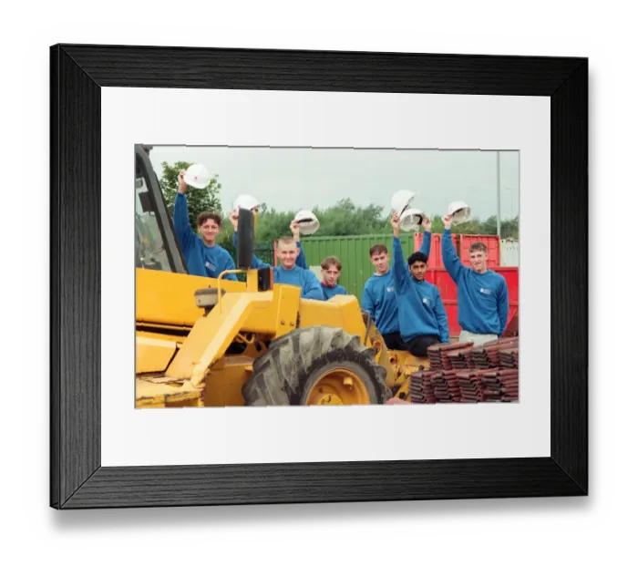 Framed Print : Seven new apprentices have been taken on by Stockton Council under the new Modern Framed Print : Seven new apprentices have been taken on by Stockton Council under the new Modern