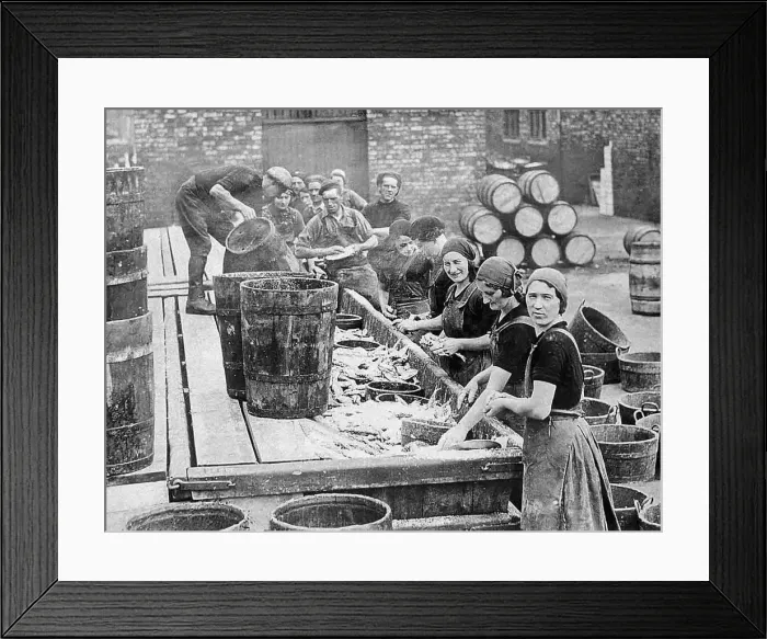 Framed Print : Teams of knitters from across the North East will send a special fishing boat along