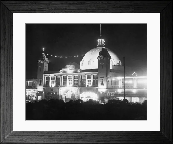 Framed Print : The future of an iconic coastal landmark has been secured thanks to a lottery grant