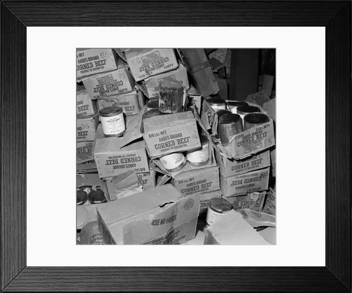 Framed Print : Typhoid outbreak. Aberdeen. Scotland. 1964. In 1964 there was an outbreak of typhoid in Framed Print : Typhoid outbreak. Aberdeen. Scotland. 1964. In 1964 there was an outbreak of typhoid in
