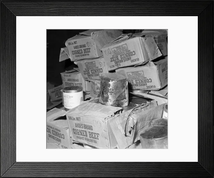 Framed Print : Typhoid outbreak. Aberdeen. Scotland. 1964. In 1964 there was an outbreak of typhoid in Framed Print : Typhoid outbreak. Aberdeen. Scotland. 1964. In 1964 there was an outbreak of typhoid in