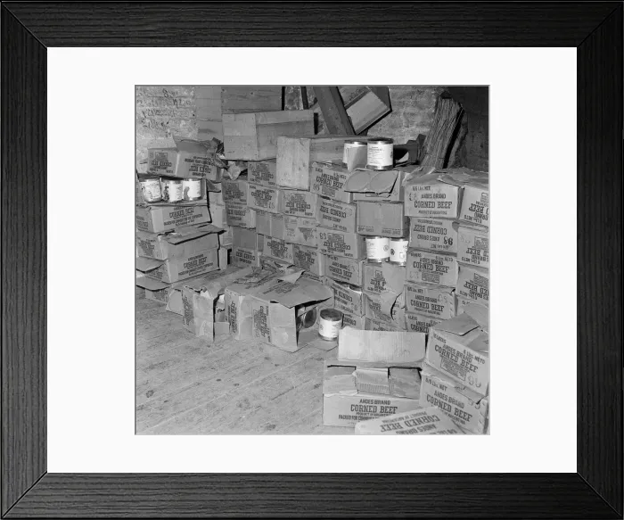 Framed Print : Typhoid outbreak. Aberdeen. Scotland. 1964. In 1964 there was an outbreak of typhoid in Framed Print : Typhoid outbreak. Aberdeen. Scotland. 1964. In 1964 there was an outbreak of typhoid in