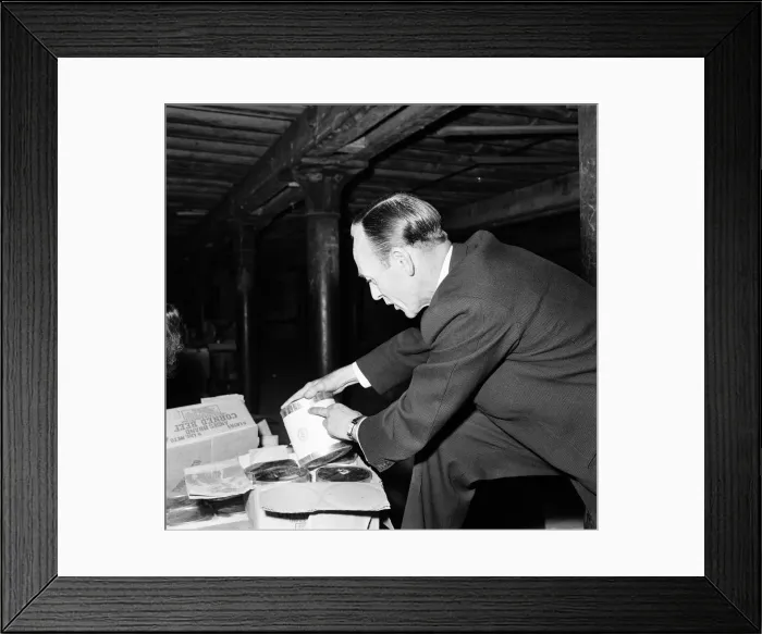 Framed Print : Typhoid outbreak. Aberdeen. Scotland. 1964. In 1964 there was an outbreak of typhoid in Framed Print : Typhoid outbreak. Aberdeen. Scotland. 1964. In 1964 there was an outbreak of typhoid in