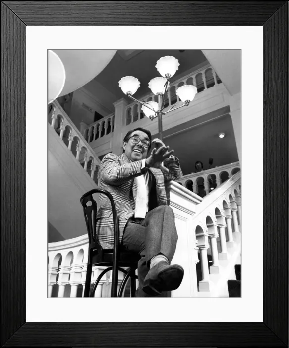 Framed Print : Comedian Ronnie Corbett who was to appear in pantomine as Buttons in Cinderella Framed Print : Comedian Ronnie Corbett who was to appear in pantomine as Buttons in Cinderella