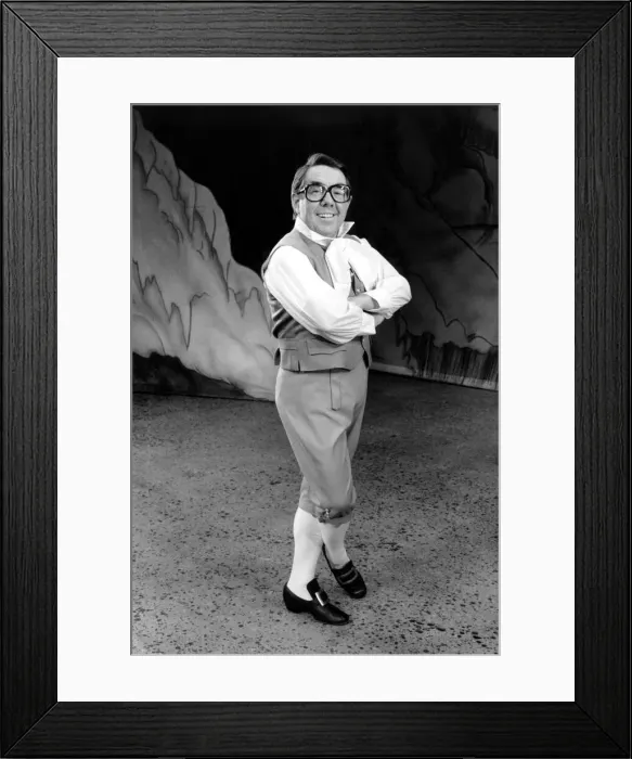 Framed Print : Comedian Ronnie Corbett who appeared in pantomine as Buttons in Cinderella at the Theatre Framed Print : Comedian Ronnie Corbett who appeared in pantomine as Buttons in Cinderella at the Theatre