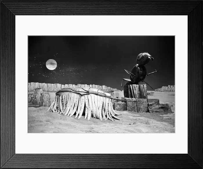 Framed Print : The Dr Who television serial written by Bill Struttonwill, The Web Planet