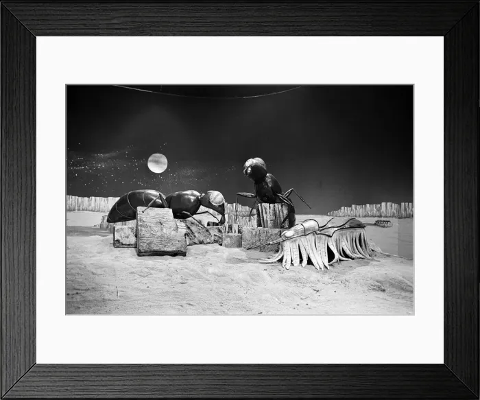 Framed Print : The Dr Who television serial written by Bill Struttonwill, The Web Planet