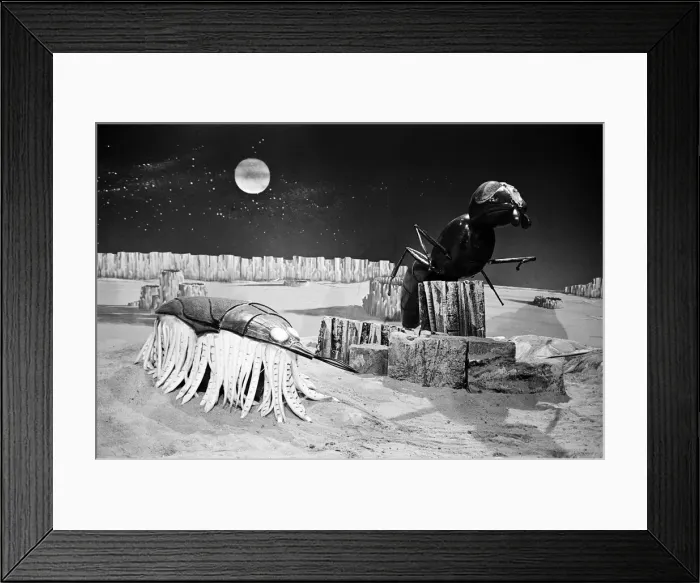Framed Print : The Dr Who television serial written by Bill Struttonwill, The Web Planet