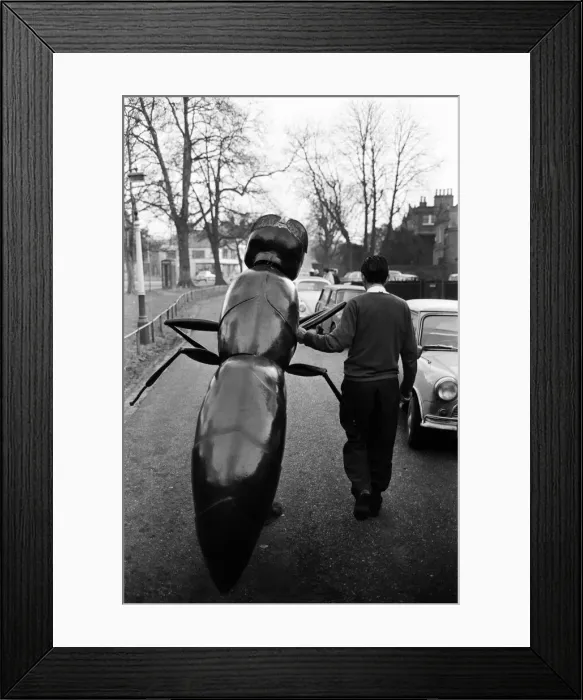 Framed Print : A Zarbi, from the Dr Who television serial (written by Bill Struttonwill) Framed Print : A Zarbi, from the Dr Who television serial (written by Bill Struttonwill)