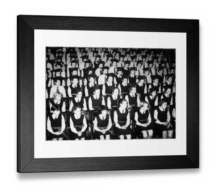 Framed Print : Graduation day possibly Barrs Hill Girls Grammar School at the end of the school Framed Print : Graduation day possibly Barrs Hill Girls Grammar School at the end of the school