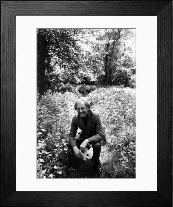 Framed Print : Peter Seekings Foster pictured at some Woodland. 16th May 1988