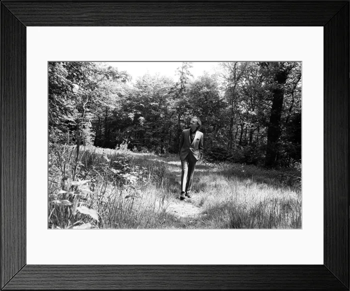 Framed Print : Peter Seekings Foster pictured at some Woodland. 16th May 1988 Framed Print : Peter Seekings Foster pictured at some Woodland. 16th May 1988