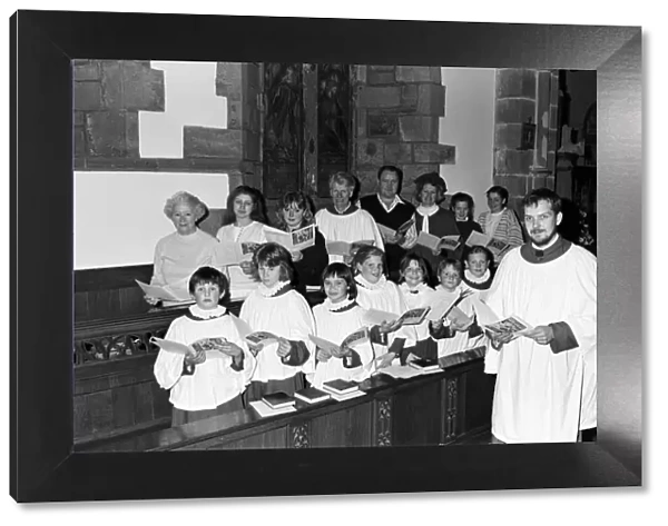 These Kirkburton choristers are not singing for their supper... but for their clothes