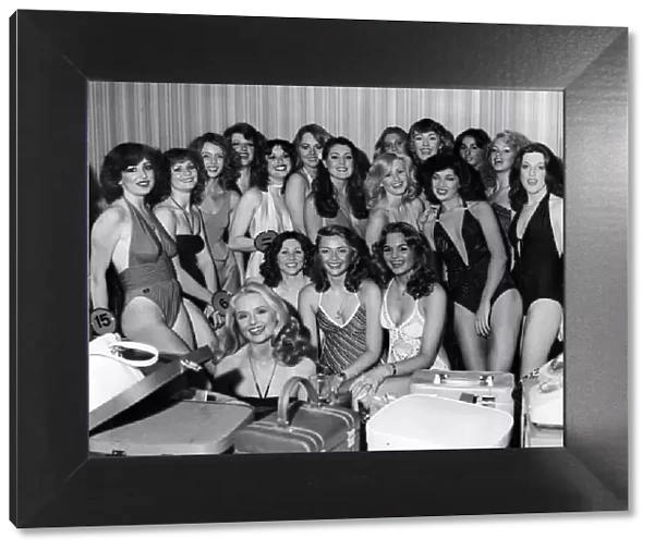Miss Newcastle 1979 Contestants, 21 in total, all vying for the title Miss Newcastle