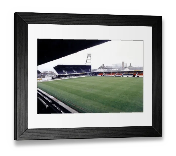 Framed Print : Sport - Football - Swansea - Vetch Field - The ground pictured in 1997 - Western Mail