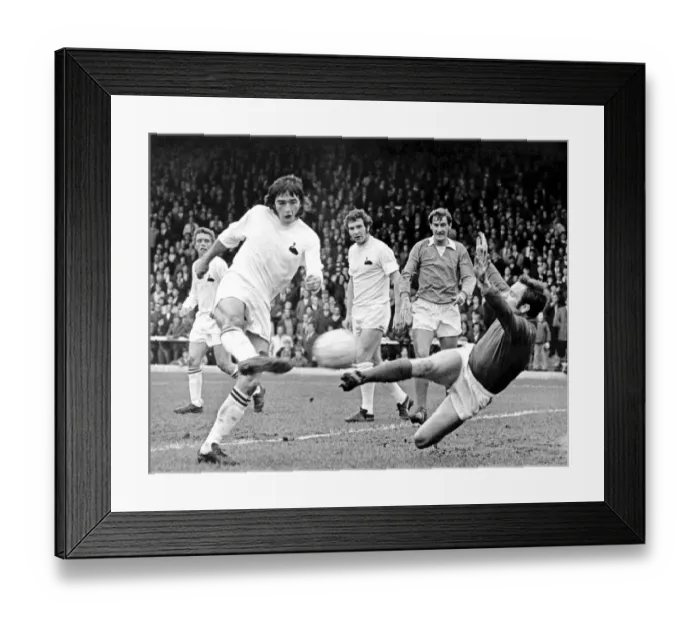 Framed Print : Sport - Football - Swansea City v Rochdale - The ball is a blur as Swansea
