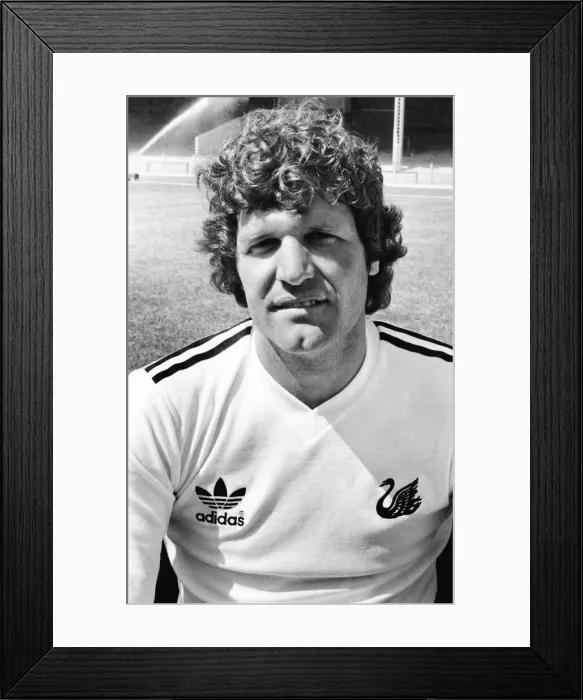 Framed Print : Sport - Football - Swansea City - John Toshack - circa 1980 - Western Mail and Echo Ltd Framed Print : Sport - Football - Swansea City - John Toshack - circa 1980 - Western Mail and Echo Ltd