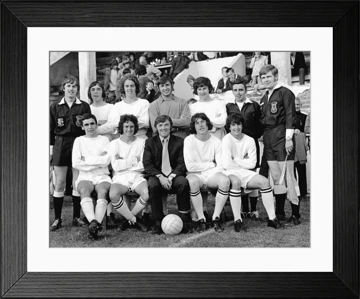 Framed Print : Sport - Football - Swansea City - The Swansea City team which won a six-a-side Framed Print : Sport - Football - Swansea City - The Swansea City team which won a six-a-side