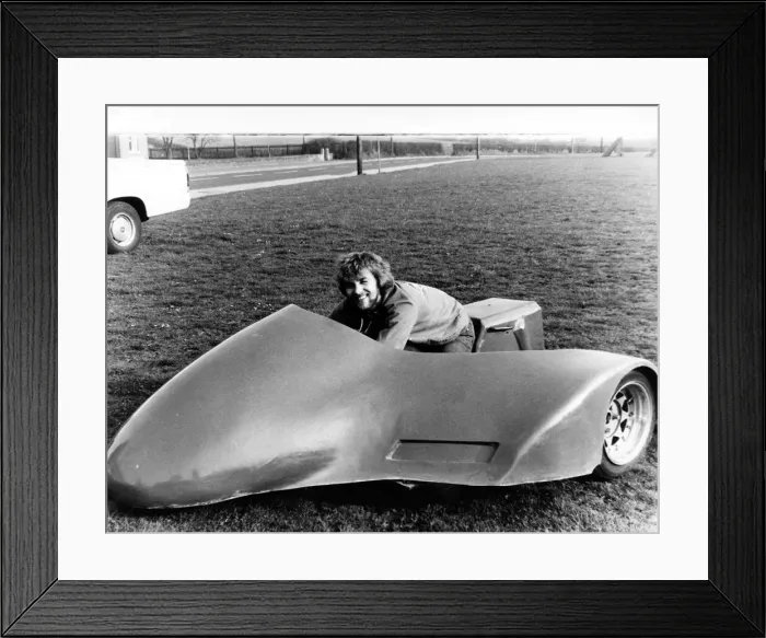 Framed Print : Jock Taylor on his 750 Yamaha fitted with Lamplas fairing. 12th May 1981 Framed Print : Jock Taylor on his 750 Yamaha fitted with Lamplas fairing. 12th May 1981