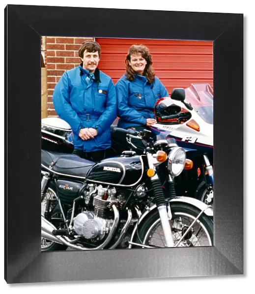 Newlywed teacher Dot Redshaw has a double aim close to the heart of every serious biker