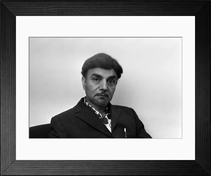 Framed Print : Dr. Mohammad Naseem, chairman of the Birmingham Mosque Trust. 22nd November 1979 Framed Print : Dr. Mohammad Naseem, chairman of the Birmingham Mosque Trust. 22nd November 1979