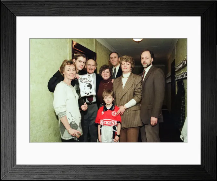 Framed Print : George Hardwick, former Middlesbrough Football Player & Legend 1937-1950 Framed Print : George Hardwick, former Middlesbrough Football Player & Legend 1937-1950