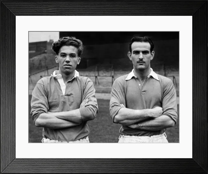 Framed Print : George Hardwick, Middlesbrough FC Player, 1937-1950, and England Player Captain Framed Print : George Hardwick, Middlesbrough FC Player, 1937-1950, and England Player Captain
