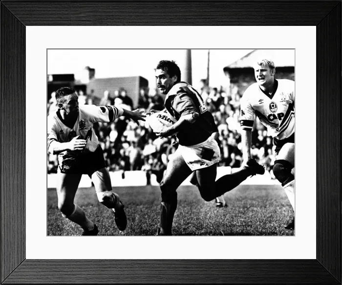 Framed Print : Wides 12 - 24 Bradford Northern Rugby match. 21st September 1992 Framed Print : Wides 12 - 24 Bradford Northern Rugby match. 21st September 1992