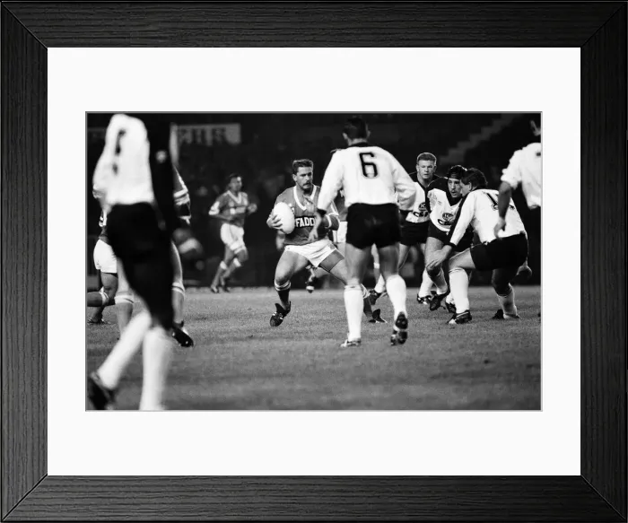 Framed Print : The 1989 World Cup Challenge (also known as the Foster Framed Print : The 1989 World Cup Challenge (also known as the Foster
