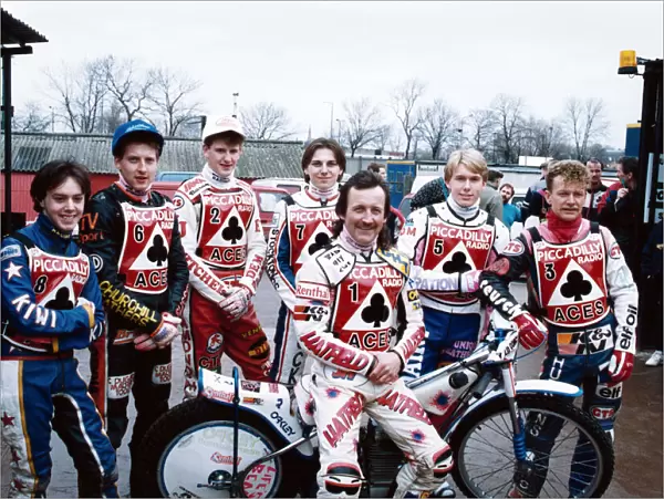 Belle Vue Aces speedway team, 10th March 1991