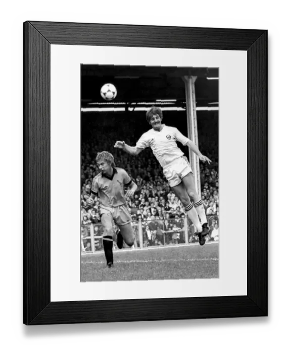 Framed Print : Robbie James Swansea City Circa 1980 Framed Print : Robbie James Swansea City Circa 1980