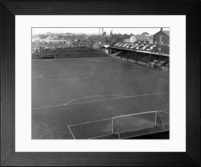 Framed Print : Sport - Football - Swansea City - Vetch Field - April 1963 Framed Print : Sport - Football - Swansea City - Vetch Field - April 1963
