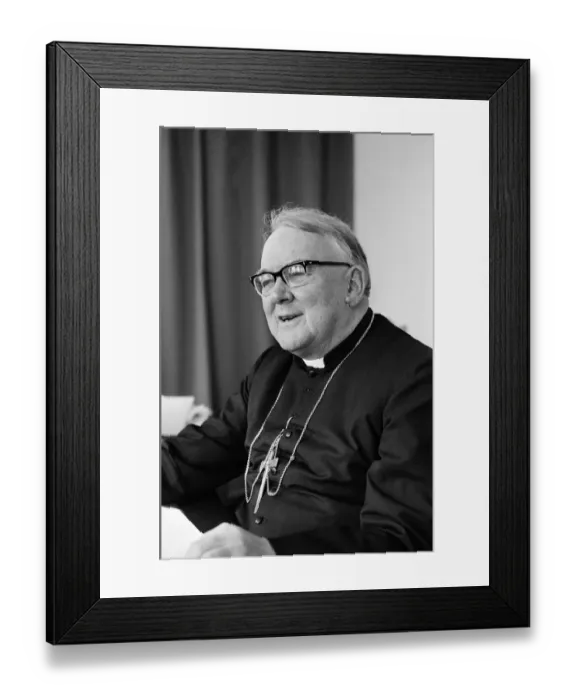 Framed Print : Doctor Patrick Dwyer, The Roman Catholic, Archbishop of Birmingham, Pictured Framed Print : Doctor Patrick Dwyer, The Roman Catholic, Archbishop of Birmingham, Pictured