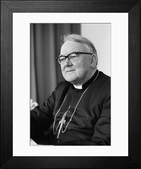 Framed Print : Doctor Patrick Dwyer, The Roman Catholic, Archbishop of Birmingham, Pictured Framed Print : Doctor Patrick Dwyer, The Roman Catholic, Archbishop of Birmingham, Pictured