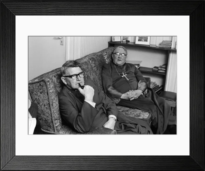 Framed Print : The Bishop of Birmingham, the Rt Rev Laurence Brown and the Archbishop of Birmingham Framed Print : The Bishop of Birmingham, the Rt Rev Laurence Brown and the Archbishop of Birmingham