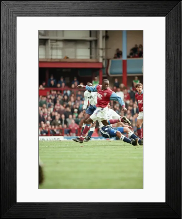 Framed Print : Aston Villa v Tottenham Hotspur, final score 1-1, Premier League, Villa Park, Birmingham Framed Print : Aston Villa v Tottenham Hotspur, final score 1-1, Premier League, Villa Park, Birmingham