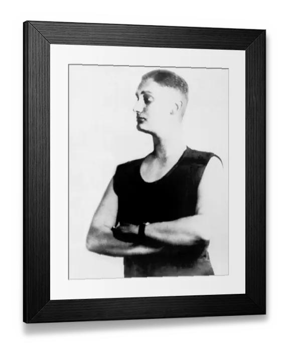 Framed Print : Mrs Valerie Arkel Smith, a cross-dresser who pretended to have fought in the RAF as