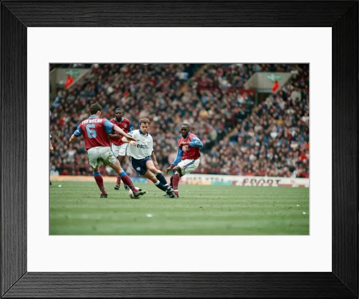 Framed Print : Aston Villa v Tottenham Hotspur, final score 1-1, Premier League, Villa Park, Birmingham Framed Print : Aston Villa v Tottenham Hotspur, final score 1-1, Premier League, Villa Park, Birmingham