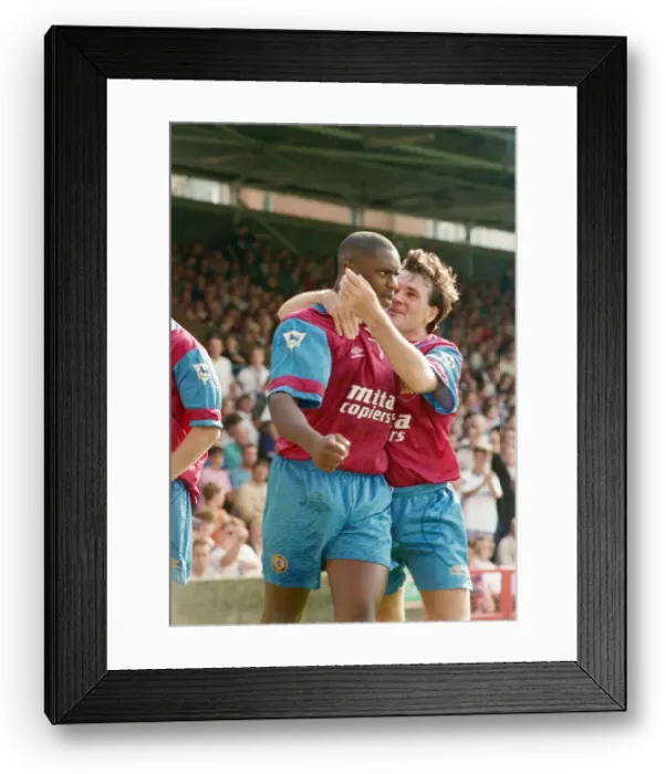 Framed Print : Ipswich Town v Aston Villa, final score 1-1, Premier League, Portman Road, Ipswich Framed Print : Ipswich Town v Aston Villa, final score 1-1, Premier League, Portman Road, Ipswich
