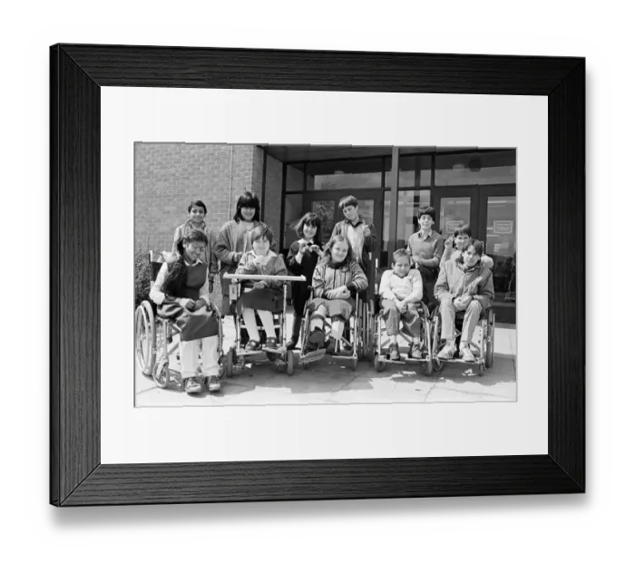 Framed Print : These youngsters from Newsome High School disabled unit proved real winners at a recent