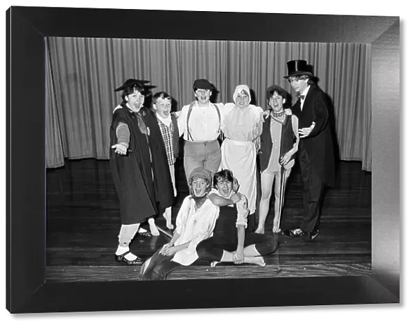 Young Amy Taylor in the guise of Tom Sawyer (front right) and Vanessa Pearson