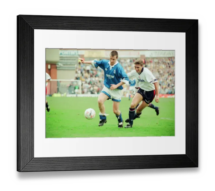 Framed Print : Bolton Wanderers 1-1 Birmingham City, League match at the Reebok Stadium
