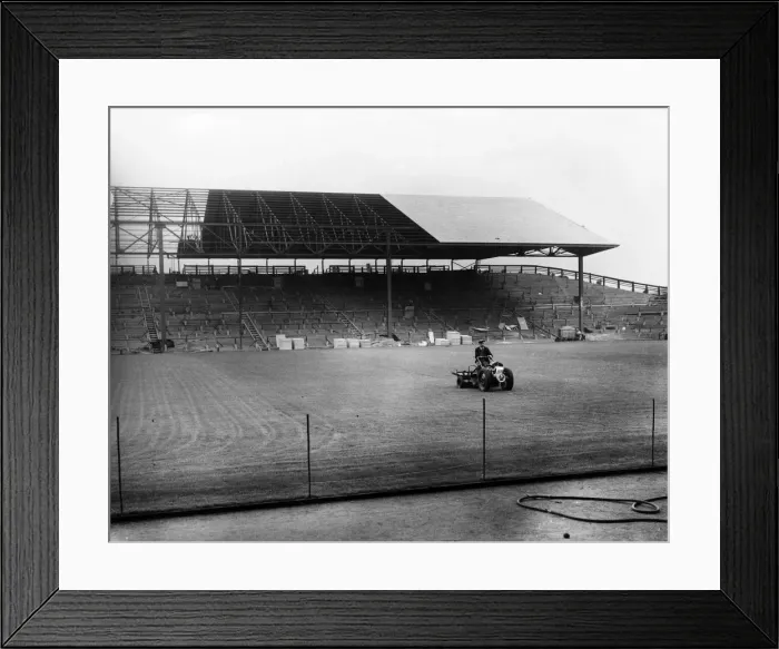 Framed Print : Leeds Road was a football stadium in Huddersfield. It operated from its construction in