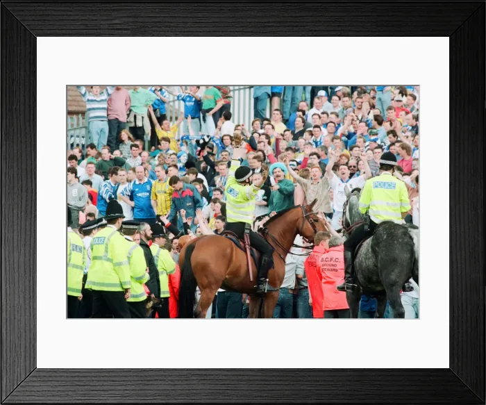 Framed Print : Tranmere 1-2 Birmingham, League match at Prenton Park, Sunday 8th May 1994 Framed Print : Tranmere 1-2 Birmingham, League match at Prenton Park, Sunday 8th May 1994