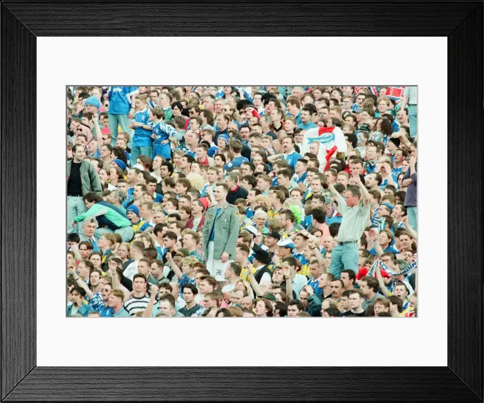 Framed Print : Tranmere 1-2 Birmingham, League match at Prenton Park, Sunday 8th May 1994 Framed Print : Tranmere 1-2 Birmingham, League match at Prenton Park, Sunday 8th May 1994